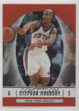 2006-07 Topps Finest - [Base] - Refractor #27 - Stephon Marbury