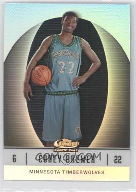 2006-07 Topps Finest - [Base] - White Refractor #107 - 2007-08 Rookie - Corey Brewer /319