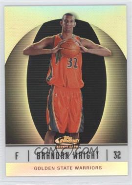 2006-07 Topps Finest - [Base] - White Refractor #108 - 2007-08 Rookie - Brandan Wright /319