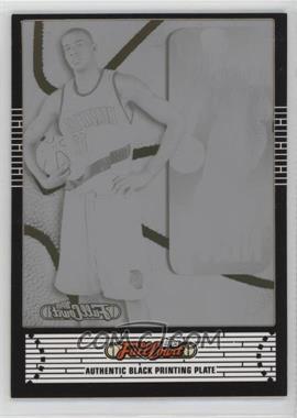 2006-07 Topps Full Court - [Base] - Printing Plate Black #148 - Rookies - LaMarcus Aldridge /1