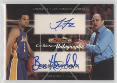 2006-07 Topps Full Court - Co-Signers Autographs #CS-19 - Jordan Farmar, Ben Howland