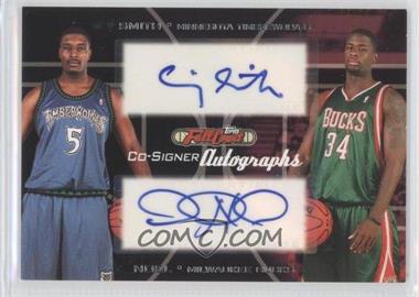 2006-07 Topps Full Court - Co-Signers Autographs #CS-42 - David Noel, Craig Smith