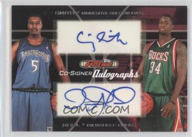 2006-07 Topps Full Court - Co-Signers Autographs #CS-42 - David Noel, Craig Smith