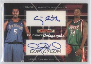 2006-07 Topps Full Court - Co-Signers Autographs #CS-42 - David Noel, Craig Smith