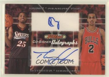 2006-07 Topps Full Court - Co-Signers Autographs #CS-46 - Rodney Carney, Thabo Sefolosha