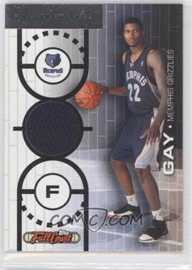 2006-07 Topps Full Court - Full Court Press - Relic #FCP21 - Rudy Gay /499