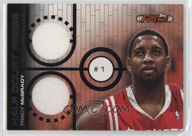2006-07 Topps Full Court - Half Court Press - Dual Relic #HCP22 - Tracy McGrady /99