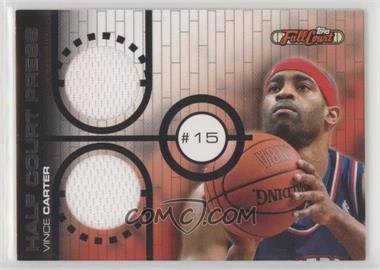 2006-07 Topps Full Court - Half Court Press - Dual Relic #HCP23 - Vince Carter /99