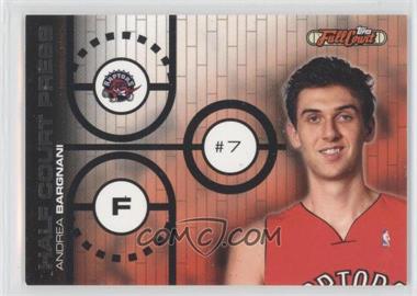 2006-07 Topps Full Court - Half Court Press #HCP24 - Andrea Bargnani /999