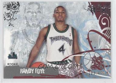 2006-07 Topps Luxury Box - [Base] - Red #96 - Randy Foye /499