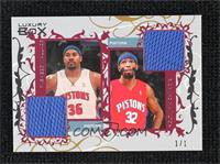 Rasheed Wallace, Richard Hamilton #/1