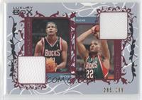 Charlie Villanueva, Michael Redd #/299