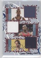 Antawn Jamison, Ben Gordon, Mike Miller #/49