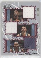 Kevin Garnett, Marko Jaric, Randy Foye #/249