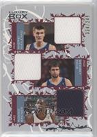 Andrei Kirilenko, Mehmet Okur, Ronnie Brewer #/249