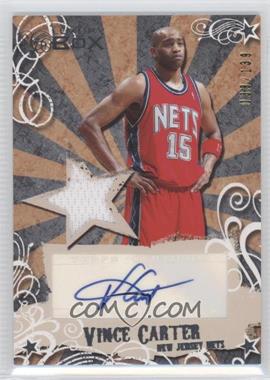 2006-07 Topps Luxury Box - Mezzanine Autograph Relics #MAR-VC - Vince Carter /139