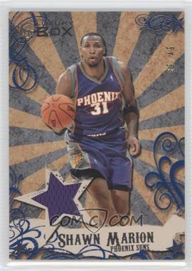 2006-07 Topps Luxury Box - Mezzanine Relics - Blue #MR-SM - Shawn Marion /49