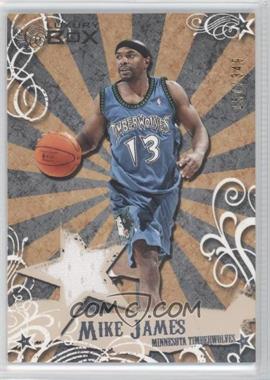 2006-07 Topps Luxury Box - Mezzanine Relics #MR-MJ - Mike James /349