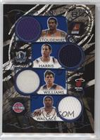 Amare Stoudemire, Devin Harris, Jason Williams, Rasheed Wallace #/49