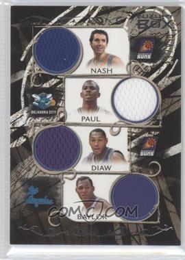 2006-07 Topps Luxury Box - Relics Seven #LB7R-5 - Steve Nash, Chris Paul, Boris Diaw, Elgin Baylor, Ben Wallace, Mike Miller, Dwyane Wade /99