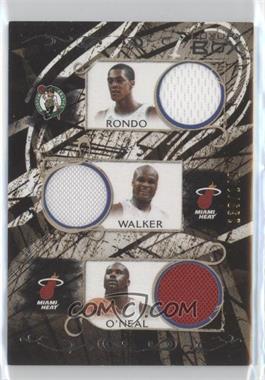 2006-07 Topps Luxury Box - Relics Six #LB6R-11 - Rajon Rondo, Antoine Walker, Shaquille O'Neal, Antonio McDyess, Udonis Haslem, Renaldo Balkman /149