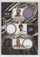 Peja Stojakovic, Mehmet Okur, Sergio Rodriguez, Boris Diaw, Jorge Garbajosa, Zy…