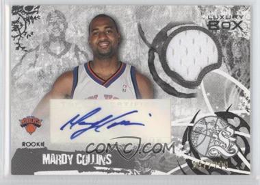 2006-07 Topps Luxury Box - Rookie Autograph Relic #RAR-MC - Mardy Collins /249