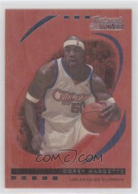 2006-07 Topps Trademark Moves - [Base] - Wood Red #11 - Corey Maggette /35