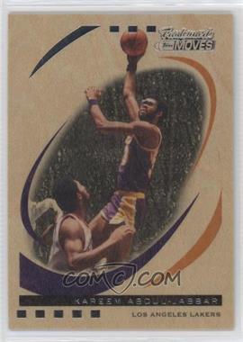 2006-07 Topps Trademark Moves - [Base] - Wood #90 - Kareem Abdul-Jabbar /75