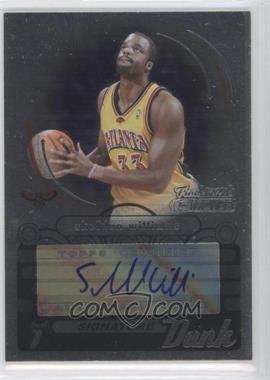 2006-07 Topps Trademark Moves - Signature Dunk - Foil #SDU-16 - Shelden Williams /35