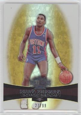 2006-07 Topps Triple Threads - [Base] - Gold #93 - Isiah Thomas /99