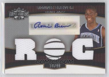 2006-07 Topps Triple Threads - [Base] #128 - Ronnie Brewer /99