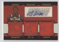 Gerald Wallace #/36