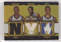 Stephon Marbury, Earl Monroe, Channing Frye #/9