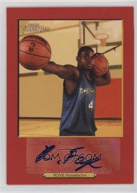 2006-07 Topps Turkey Red - Autographs - Red #TRA-RF - Randy Foye /99