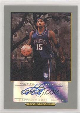 2006-07 Topps Turkey Red - Autographs #TRA-TP - Vince Carter