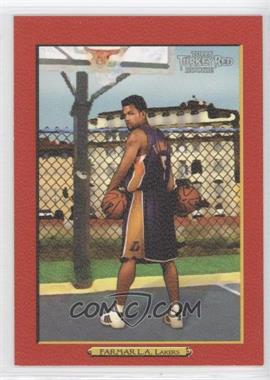 2006-07 Topps Turkey Red - [Base] - Red #221.2 - Jordan Farmar (Ad Back)