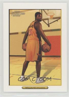 2006-07 Topps Turkey Red - [Base] - White #195.1 - Shelden Williams (Text Back)