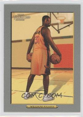 2006-07 Topps Turkey Red - [Base] #195.1 - Shelden Williams (Text Back)