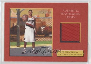 2006-07 Topps Turkey Red - Relics - Red #TRR-BR - Brandon Roy /99