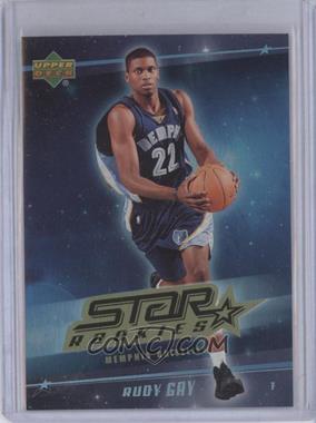 2006-07 UD Reserve - [Base] - Gold #208 - Star Rookies - Rudy Gay