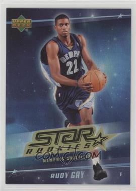 2006-07 UD Reserve - [Base] - Gold #208 - Star Rookies - Rudy Gay