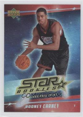 2006-07 UD Reserve - [Base] - Gold #216 - Star Rookies - Rodney Carney