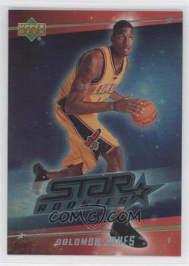 2006-07 UD Reserve - [Base] #231 - Star Rookies - Solomon Jones