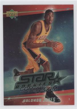 2006-07 UD Reserve - [Base] #231 - Star Rookies - Solomon Jones