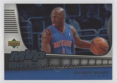 2006-07 UD Reserve - MVP Watch #MVP-CB - Chauncey Billups