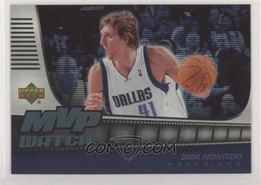 2006-07 UD Reserve - MVP Watch #MVP-DN - Dirk Nowitzki