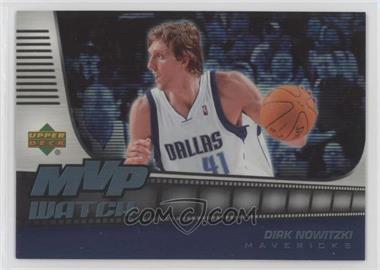 2006-07 UD Reserve - MVP Watch #MVP-DN - Dirk Nowitzki