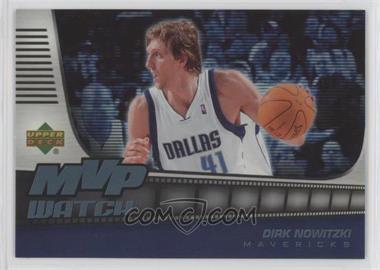 2006-07 UD Reserve - MVP Watch #MVP-DN - Dirk Nowitzki