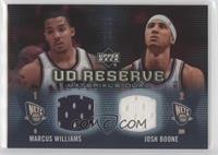 Marcus Williams, Josh Boone #/50